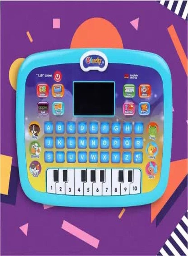 NMII Educational Learning Laptop Computer Toy Tablet with LED Screen Display (Multicolor) - Image 5